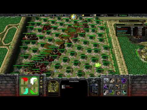 Shango Tower Wars #56 Nature vs Animals Rage 2022 - Warcraft 3
