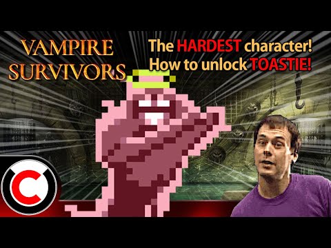 THE HARDEST CHARACTER! Vampire Survivors: How To Unlock TOASTIE! - Ultra Co-op