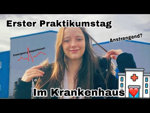 Erster Praktikumstag im Krankenhaus ✨*Vlog|| Romy Marii