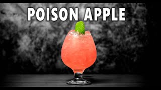 The Dark Side of Delicious: Poison Apple Cocktail Recipe 🍸✨