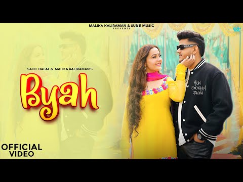 Kelam Siwach | BYAH (Official Video) | ft. Malika Kaliraman & Sahil D| New Haryanvi Songs Haryanavi