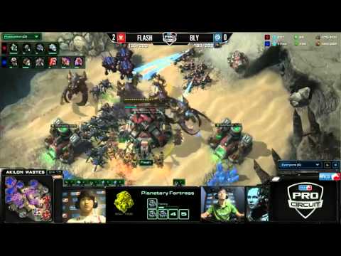 Flash Vs Bly - MLG Dallas HotS 2013 - Round 1