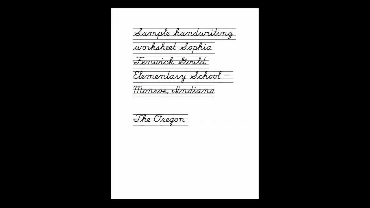 Creating Custom Handwriting Worksheets Using Schoolhouse Fonts by vLetter