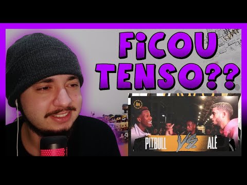 (FICOU TENSO 🔥🔥) ALÊ VS PITBULL (BA) - SEGUNDA FASE - BATALHA DO COLISEU - EDIÇÃO 117 | REACT BAUEB