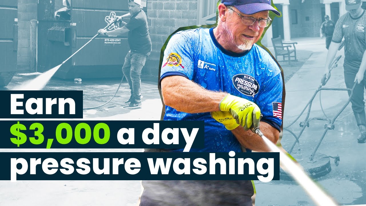 How to Start a Pressure Washing Business & Earn $200k (in Your FIRST Year)