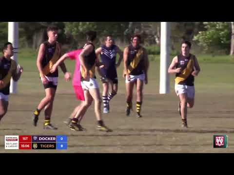2018 BDAFL Round 13 Highlights   Lake Macquarie Dockers v Gosford Tigers