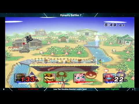 [DB7] LT 2v2 LFs: Ray Kalm + Yoh (blue) vs V115 + pidgezero_one (red)