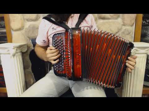 BELTSTUIIK6260RS - Red Shadow Beltuna Studio II Chromatic Button Accordion B System LM 62 60 $3499