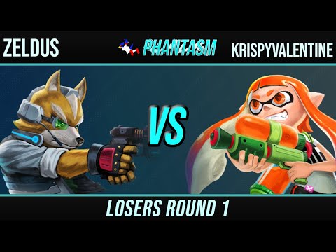 Zeldus (Fox, Sephiroth) vs KrispyValentine (Inkling, Ice Climbers) - Phantasm 76 Losers R1