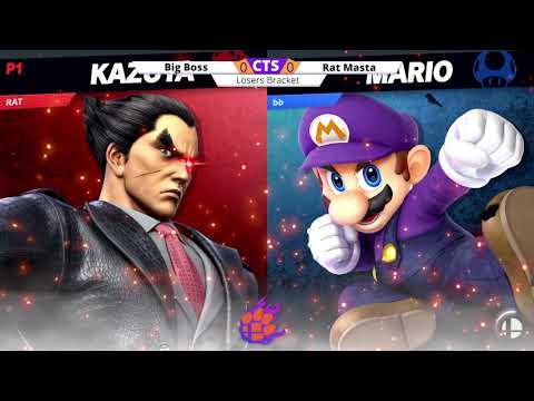 Clocktower Smash 70 - Losers - Rat Masta (Kazuya) vs. Big Boss (Mario, Wolf) - SSBU