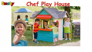 Smoby Chef Kids play house cafe children’s outdoor toy restaurant