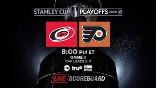 ???? LIVE Game 3 Hurricanes @ Flyers| Scoreboard & Chat  5/07 ???????? | Stanley Cup Playoffs