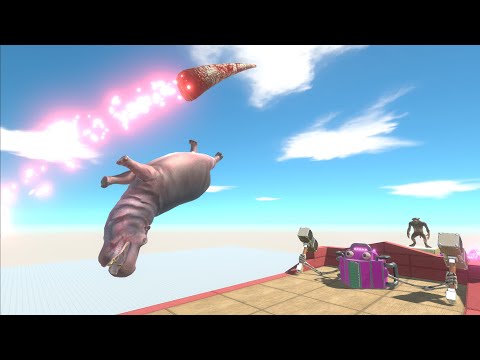 Death Rotator with Bone Spike vs every unit - Animal Revolt Battle Simulator