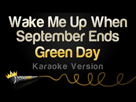 Green Day - Wake Me Up When September Ends (Karaoke Version)
