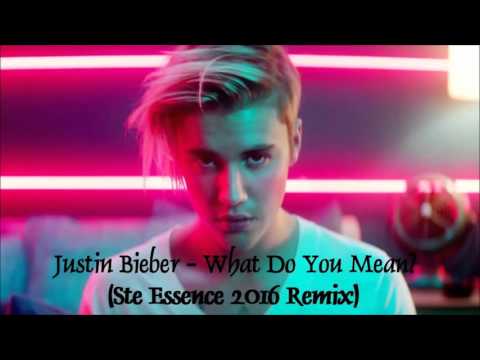 Justin Bieber - What Do You Mean (Ste Essence 2016 house remix)