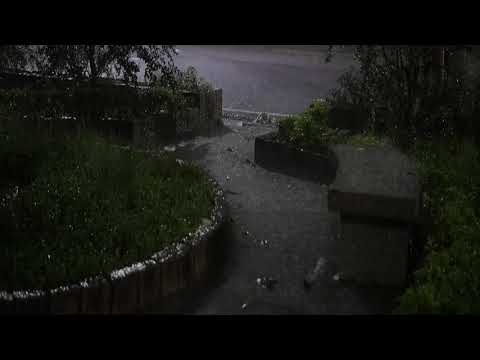 Fall Asleep Faster with Sweet Rain Sound in Park at Night - Nature Sounds for Sleeping – Relaxing