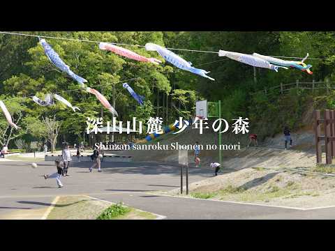 【4K】子どもから大人まで楽しめる｜深山山麓少年の森【宮城県山元町】
