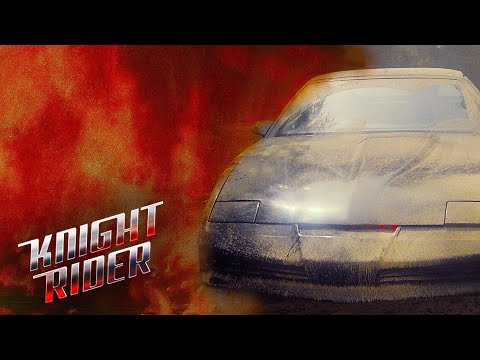 KITT Jumps Through Fire | Knight Rider