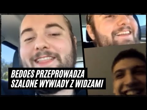 BEDOES PRZEPROWADZA SZALONE WYWIADY Z WIDZAMI \SHOT Z LIVE/