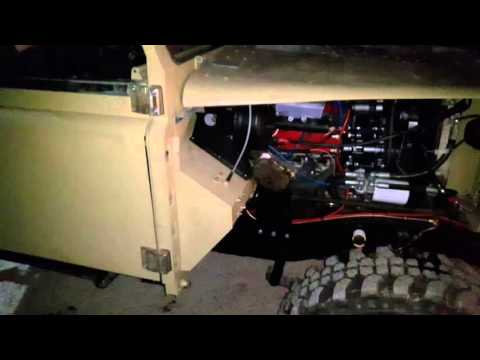 Landrover series 2a fitted with Rover sd1 v8