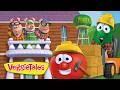 The Parable Of The 3 Pigs VeggieTales Strong Foundations Strong Faith Wise Foolish Builders