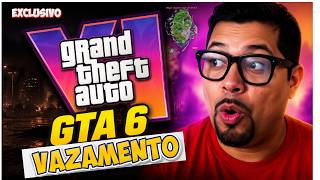 Surpresa! Gameplay e Mapa do Novo GTA 6 Vazam e Revelam Novidades Incríveis