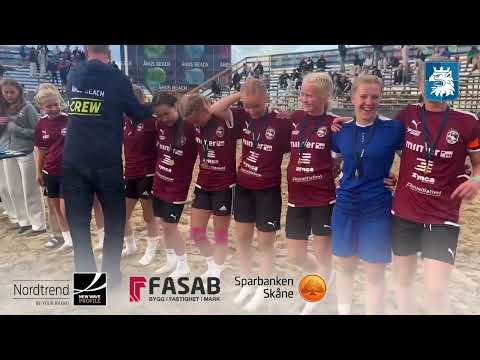 Åhus Beach Fotboll 2023, F-14 A-Final, Bäckby Utd vs Vollsjö