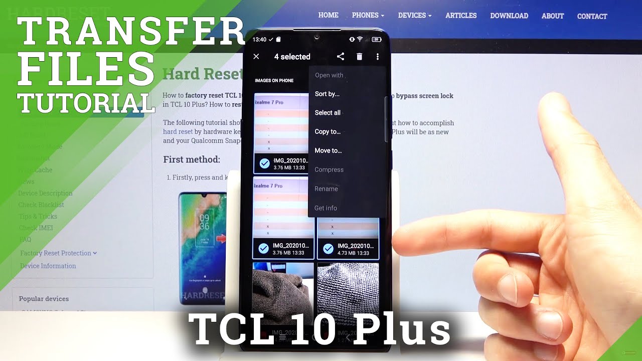 How to Transfer Files in TCL 10 PLUS – Relocate Data