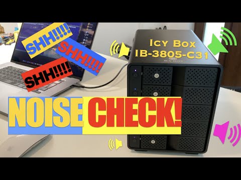 ICY BOX IB-RD3621-C31 išorinis 2 skyrių RAID korpusas, skirtas 2 x 2,5 colio arba 3,5 colio SATA diskams video