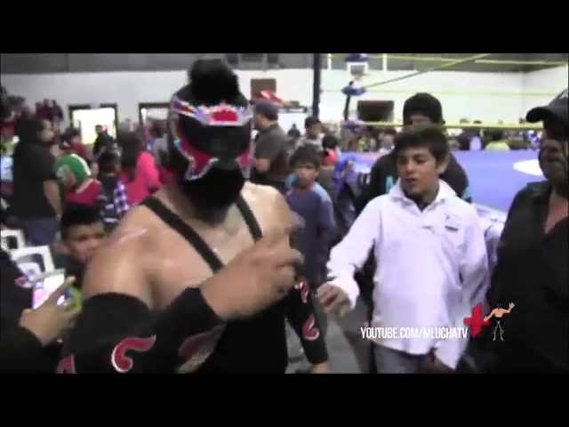 Vídeo relacionado con FANMEX - Fantastik - Wrestling - Auténtica máscara lucha libre mexicana - Máscara luchador (Rey misterio negro)