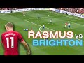 Rasmus Højlund Home Debut VS Brighton