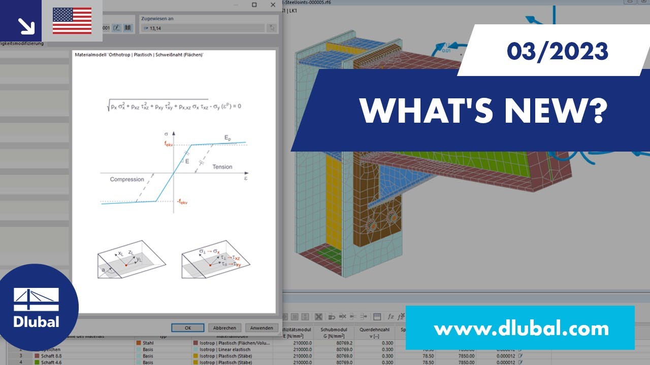 WIN | 03/2023 - What's New in RFEM 6 and RSTAB 9?