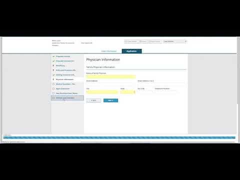 United Home Life eApplications Tutorial