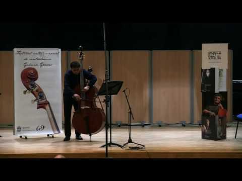 2017 Galicia Graves International Double bass Competition FINALIST (over 14)/Jesús Bustamante