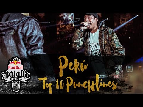 Top 10 mejores punchlines de la Final Nacional Perú 2017 - Red Bull Batalla de los Gallos