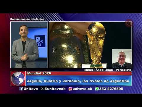 Argelia, Austria y Jordania: los rivales de Argentina