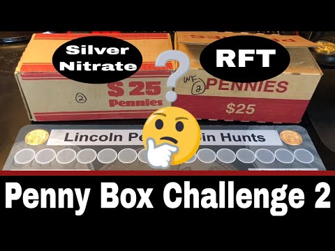 Penny Box Challenge #2 - Silver Nitrate vs RFT!