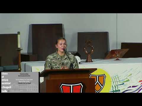 2/10 Daily Chapel - Dylan Cunningham