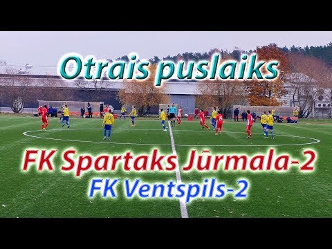 FK Spartaks Jūrmala-2 - FK Ventspils-2 (2.puslaiks 05.11.2017)