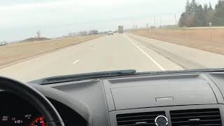 preview picture of video 'Crossing Into Iowa on Minnesota Route 60'