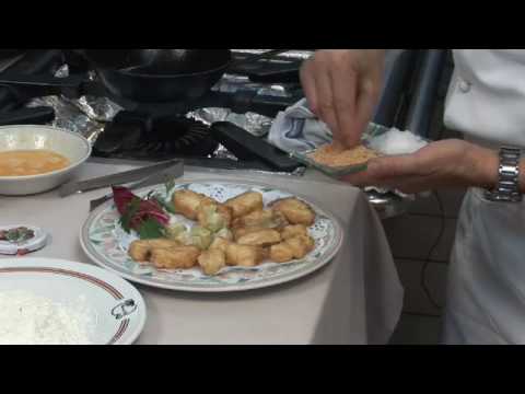 Panierte Fischstäbschen aus Seehecht