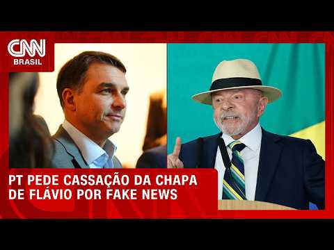 PT pede cassação da chapa de Flávio por divulgação de fake news por Marçal | CNN PRIME TIME