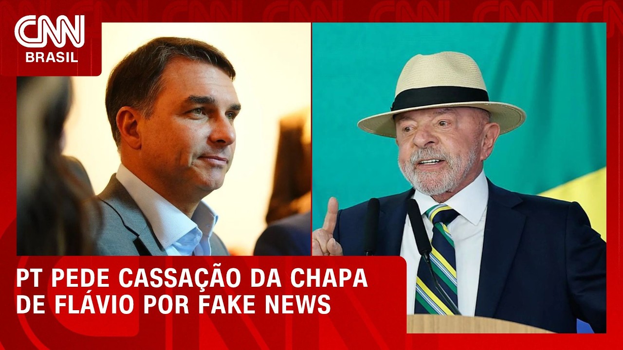 PT pede cassação da chapa de Flávio por divulgação de fake news por Marçal | CNN PRIME TIME