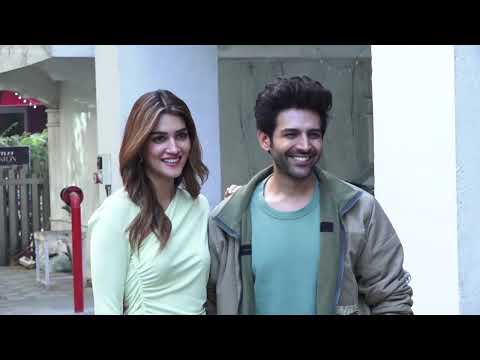 Kriti Sanon & Kartik Aaryan Spotted T Series