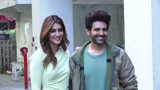 Kriti Sanon & Kartik Aaryan Spotted T Series