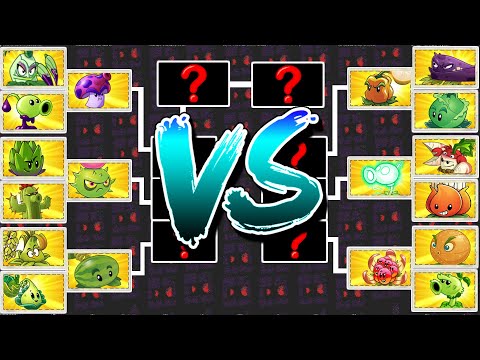 Tournament All Best Plants PvZ 2 Battlez Plant vs Plant - Who Will Win?