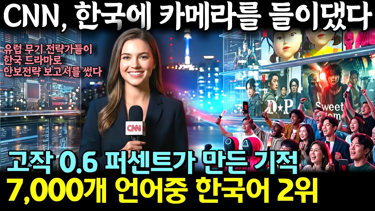 CNN이 오직 한국만 택했다｜전 세계가 한국을 따라 하기 시작한 이유