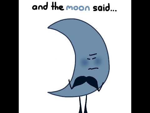 The sun proposed to the moon (kinda lazy)