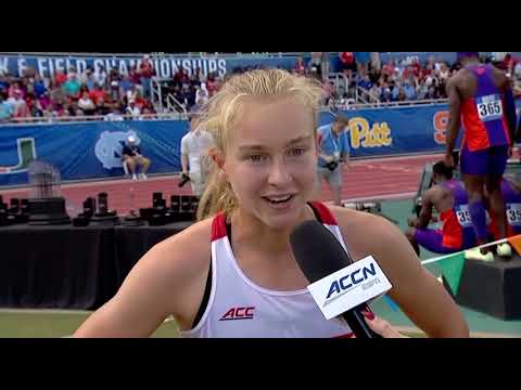 ACC TF 2022 : KATELYN TUOHY (NCSU) WINS 1500M