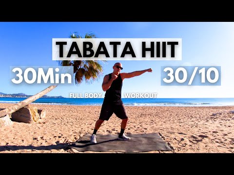 TABATA 30Min Full Body HIIT WORKOUT / Tabata 30/10 / Interval Training
